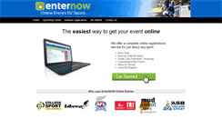 Desktop Screenshot of enternowonline.com