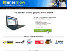 Tablet Screenshot of enternowonline.com